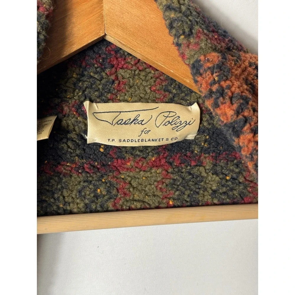 T.P. Saddleblanket x Tasha Polizzi Multicolor One Size Acrylic Blend Scarf